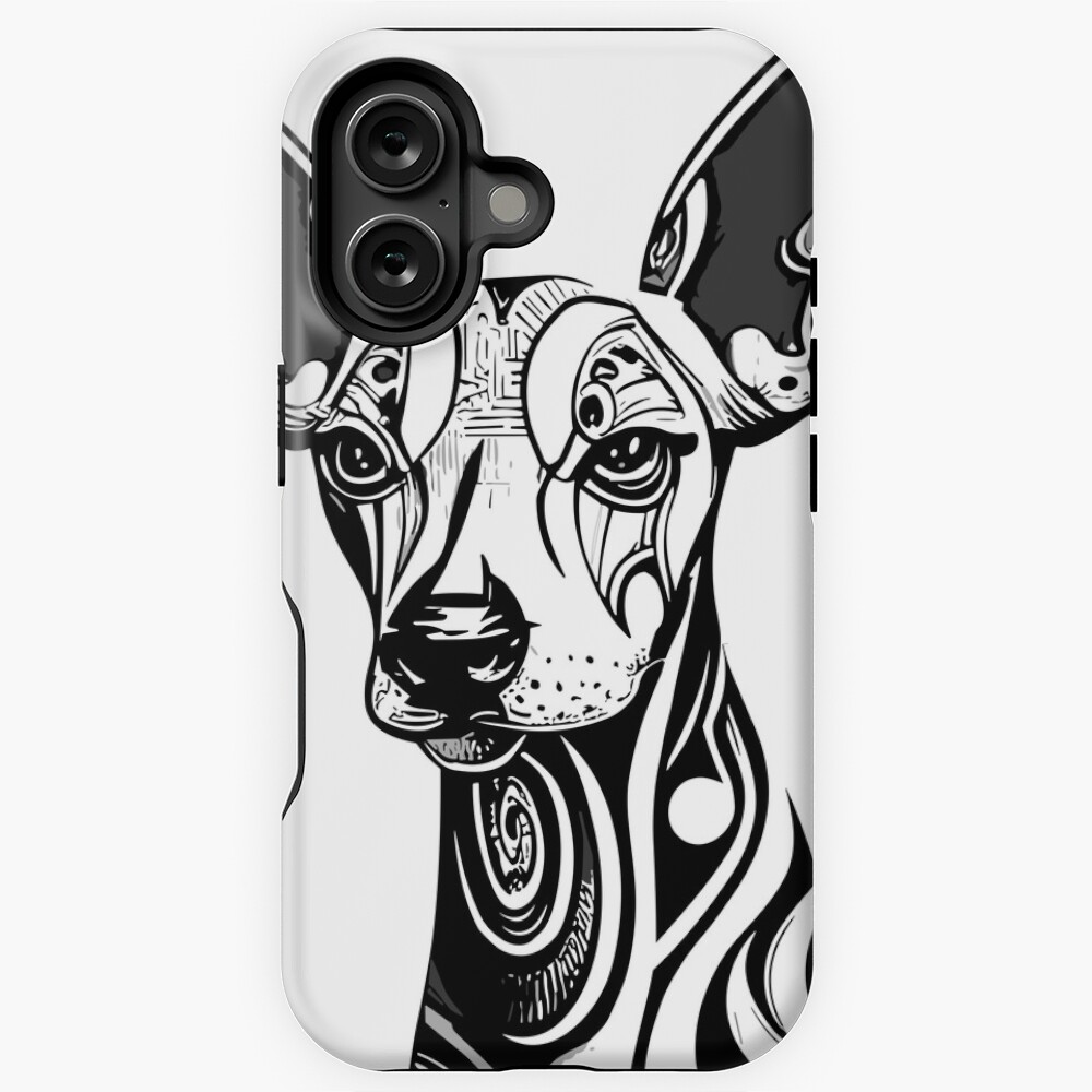 Vista previa del artículo con la obra «Funda resistente MagSafe para iPhone», diseñado y vendido por bihtti.