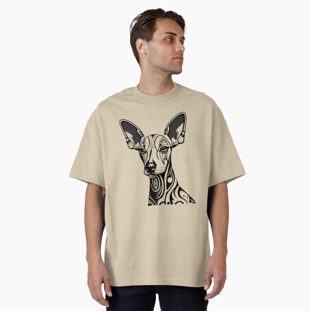 Vista previa del artículo con la obra «Camiseta oversize», diseñado y vendido por bihtti.