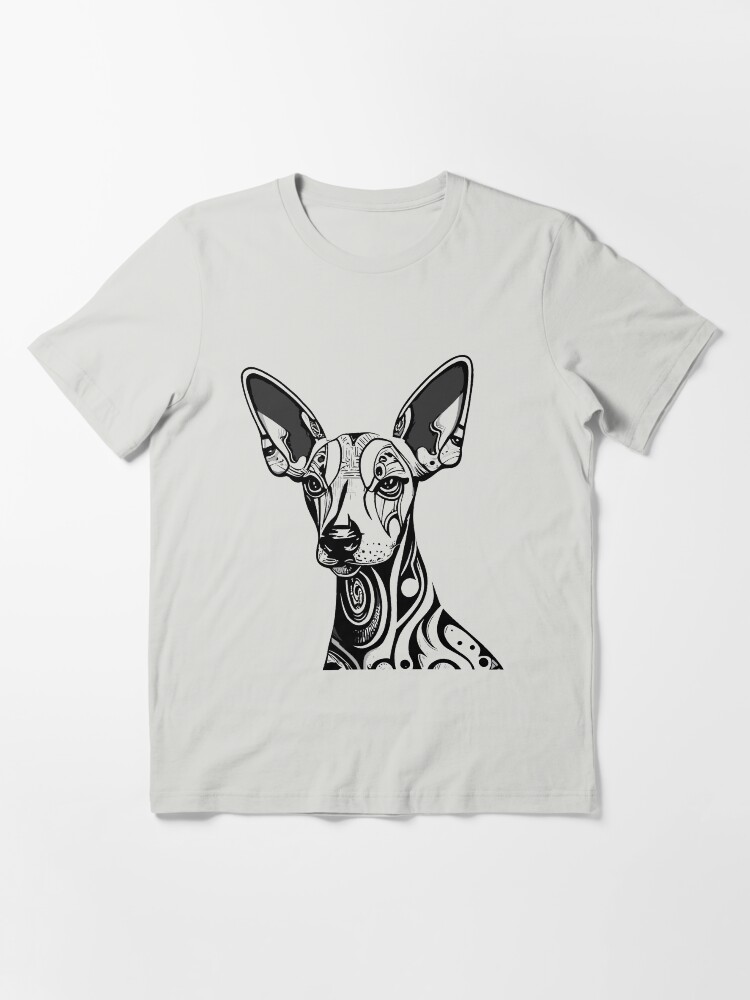 Imagen 3 de 7, Camiseta esencial con la obra Perro Xolo, diseñada y vendida por bihtti.