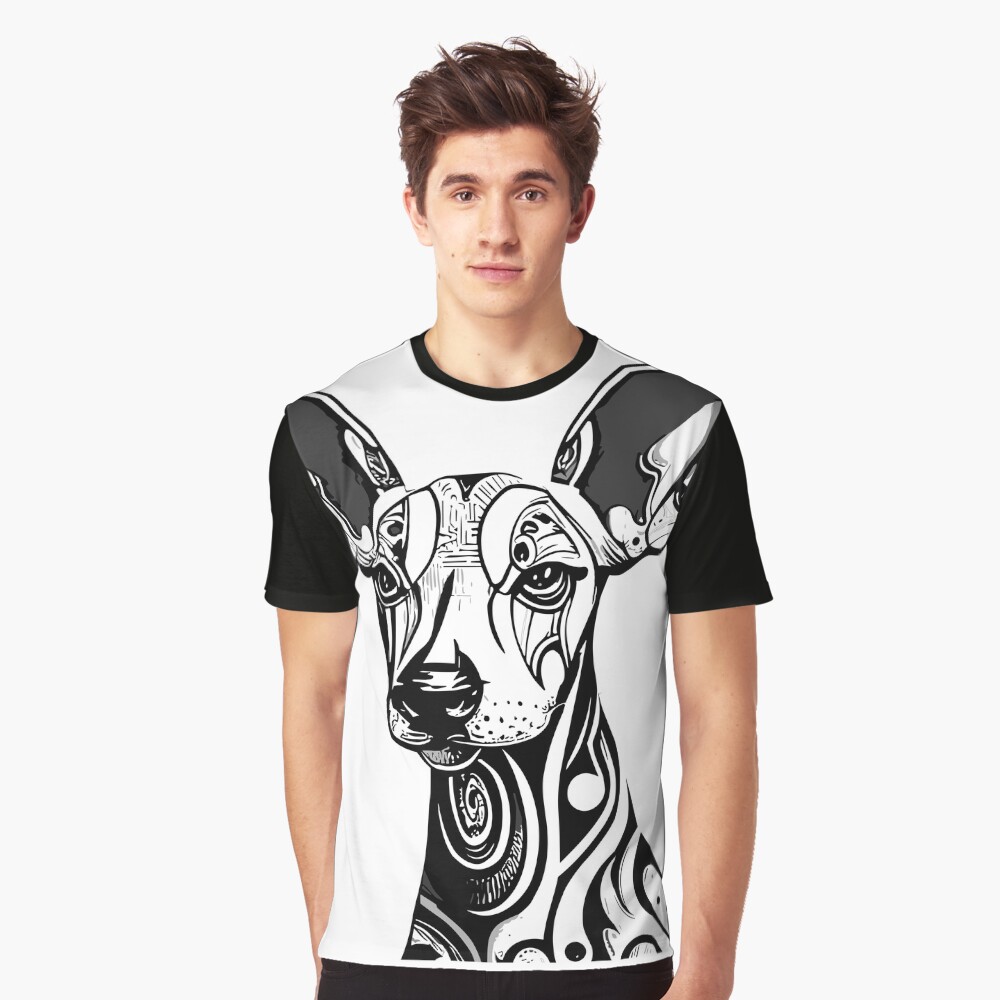 Vista previa del artículo con la obra «Camiseta gráfica», diseñado y vendido por bihtti.