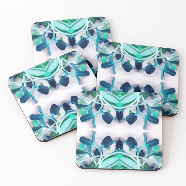 Item preview, Microgreens Culinary Super Food Sprouts Nutrition Photography Aqua Blue designed and sold by SpiritGifts.