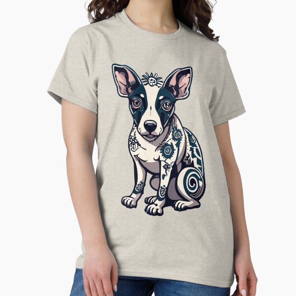 Vista previa del artículo con la obra «Perro Xolo», diseñado y vendido por bihtti.