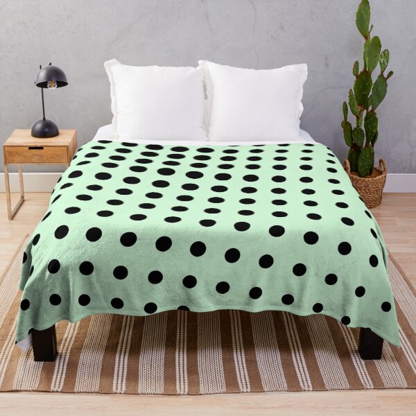 Item preview, Snowy Mint Dots Abstract Pattern. designed and sold by ARichArts.