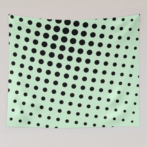 Item preview, Snowy Mint Dots Abstract Pattern. designed and sold by ARichArts.