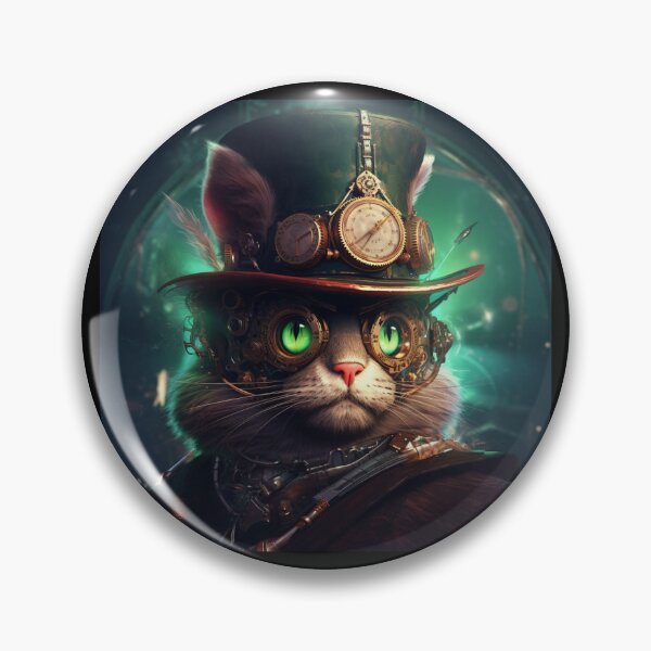 Item preview, Steampunk Cat 05 - Serious Glasses designed and sold by CreationsbyNPC.