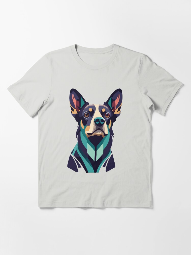 Imagen 3 de 7, Camiseta esencial con la obra Perro Xolo, diseñada y vendida por bihtti.