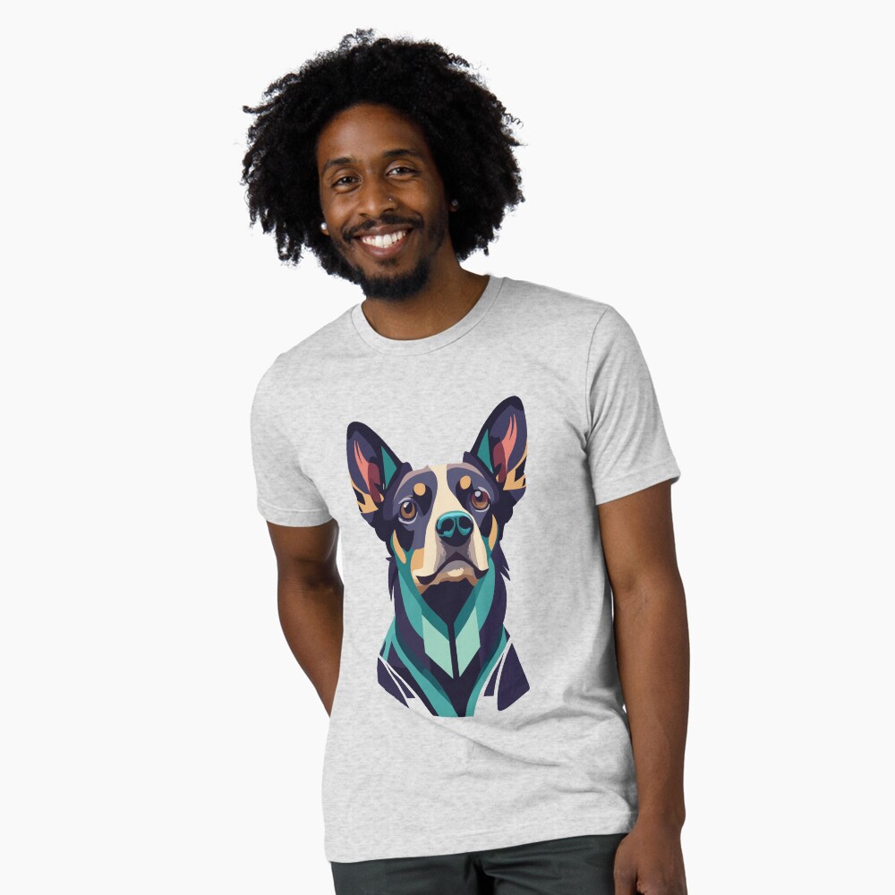 Item preview, Camiseta de tejido mixto designed and sold by bihtti.