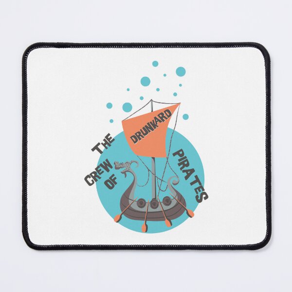 Item preview, The Crew Of Drunkard Pirates! - Funny Slogan designed and sold by 3dozecreations.