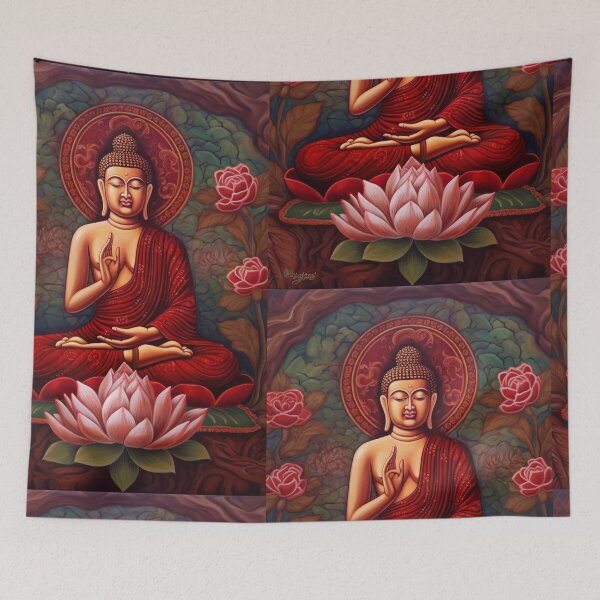 Item preview, Heavenly Buddha designed and sold by bharuarts.