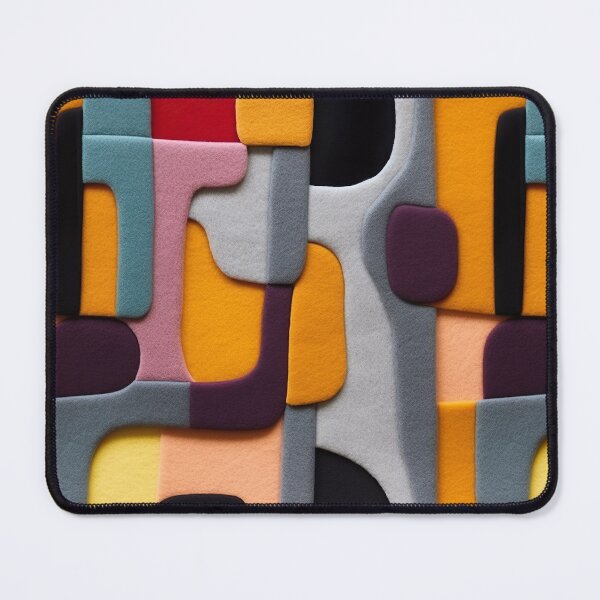 Item preview, Retro design that is reminiscent of pop art motifs made of fabric, wool and felt designed and sold by Pflugart.