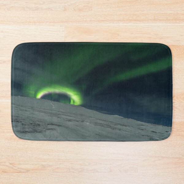 Item preview, Northern Lights over Mt Nouljia in Sweden designed and sold by seaearthandsky.
