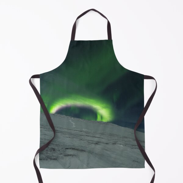 Item preview, Northern Lights over Mt Nouljia in Sweden designed and sold by seaearthandsky.
