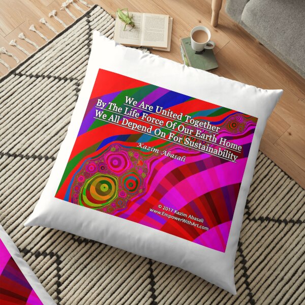 We Are United Floor Pillow