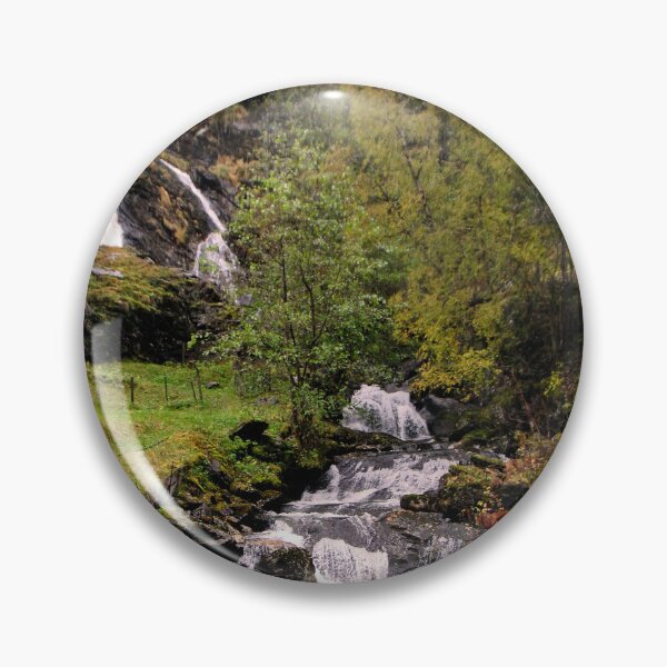 Item preview, Waterfall Flamsdalen Valley Flam Norway Scandinavia designed and sold by AndyEvansPhotos.