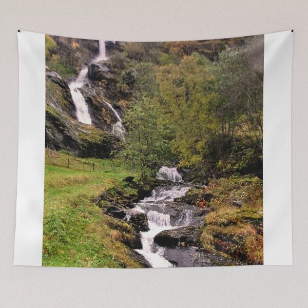 Item preview, Waterfall Flamsdalen Valley Flam Norway Scandinavia designed and sold by AndyEvansPhotos.