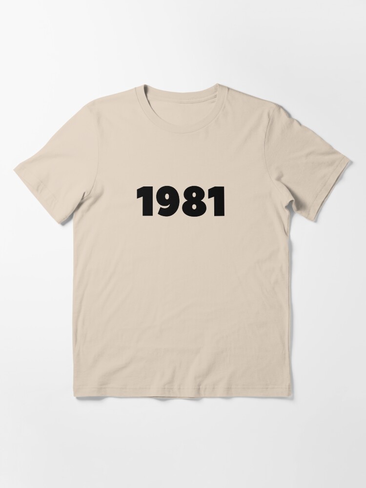 1981 Born in 1981 Birthday Made in 1981 My Vintage Kit Dream Vintage 1981  Born To Run Birthday Shirt Gift \
