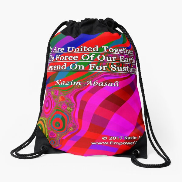 We Are United Drawstring Bag