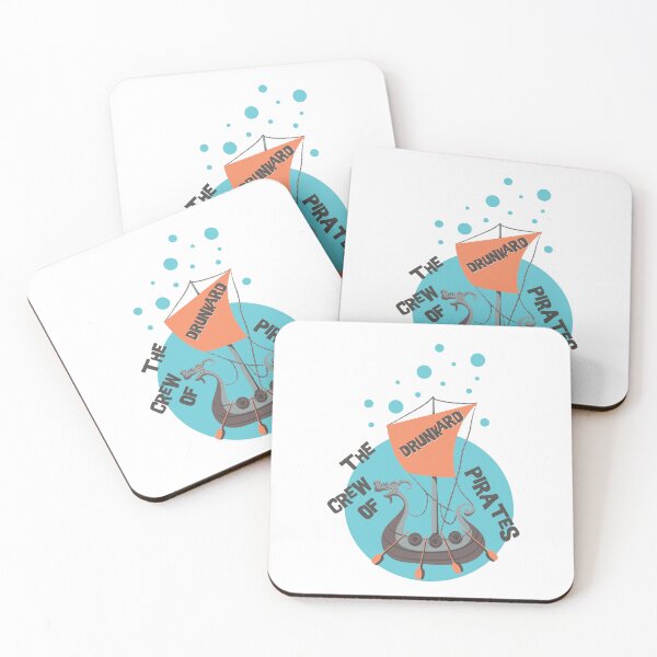 Item preview, The Crew Of Drunkard Pirates! - Funny Slogan designed and sold by 3dozecreations.
