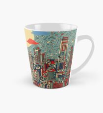 Taza cónica panorama de philadelphia 3