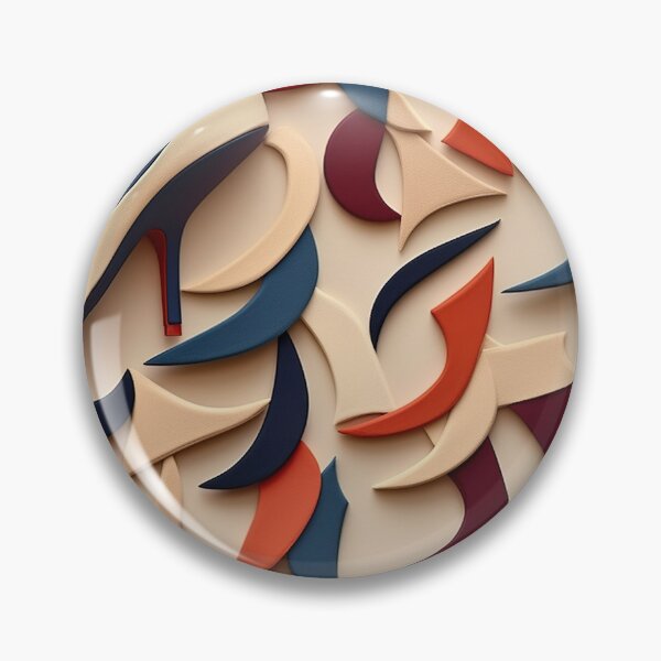 Item preview, Retro design that is reminiscent of pop art motifs made of fabric, wool and felt designed and sold by Pflugart.