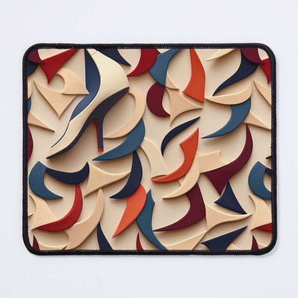 Item preview, Retro design that is reminiscent of pop art motifs made of fabric, wool and felt designed and sold by Pflugart.