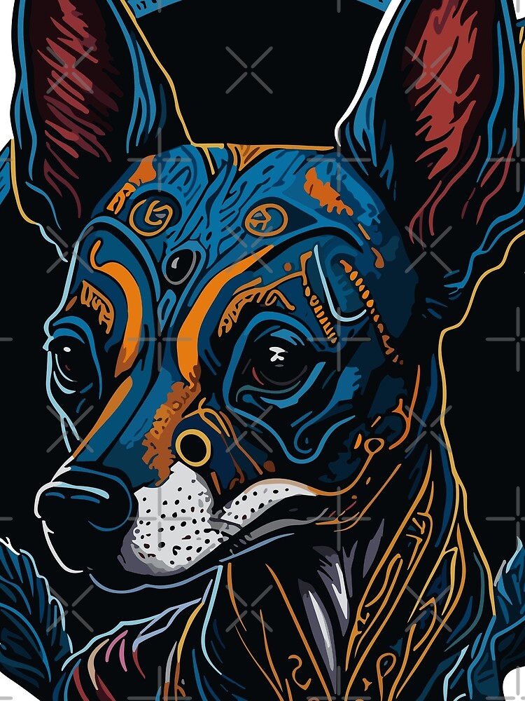 Imagen 5 de 5, Camiseta gráfica con la obra Perro Xolo, diseñada y vendida por bihtti.