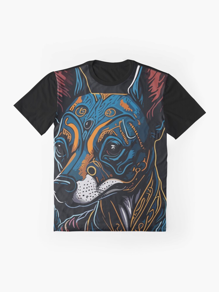 Imagen 4 de 5, Camiseta gráfica con la obra Perro Xolo, diseñada y vendida por bihtti.