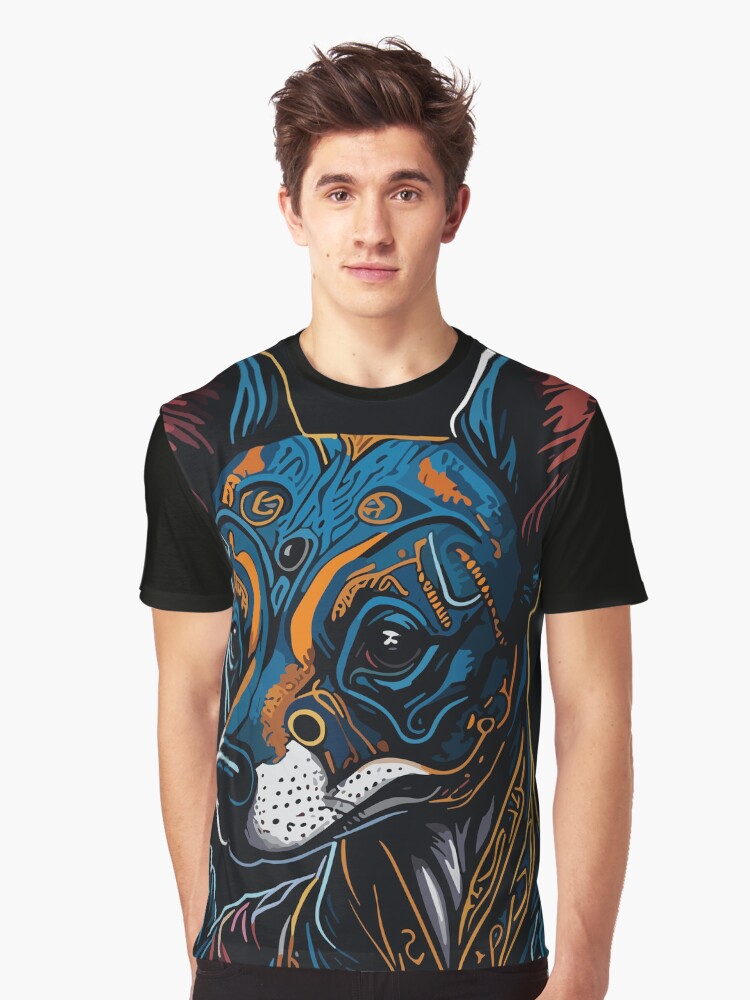 Imagen 1 de 5, Camiseta gráfica con la obra Perro Xolo, diseñada y vendida por bihtti.