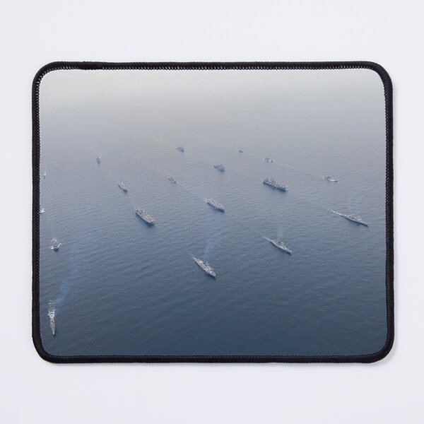 Item preview, STK109838M-Fleet of naval warships in the Pacific Ocean. designed and sold by StocktrekImages.