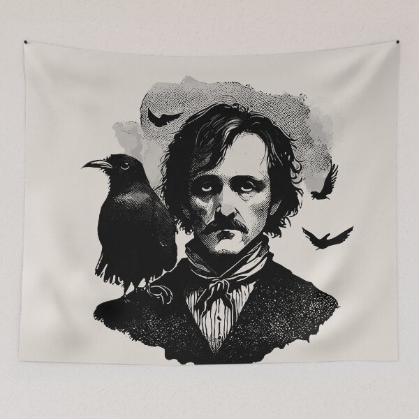 Item preview, Edgar Allan Poe  designed and sold by ValentinaHramov.