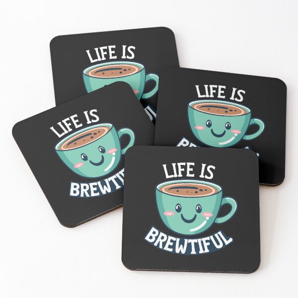 Item preview, LIFE IS BREWTIFUL DESIGN designed and sold by ASTROFITZ.