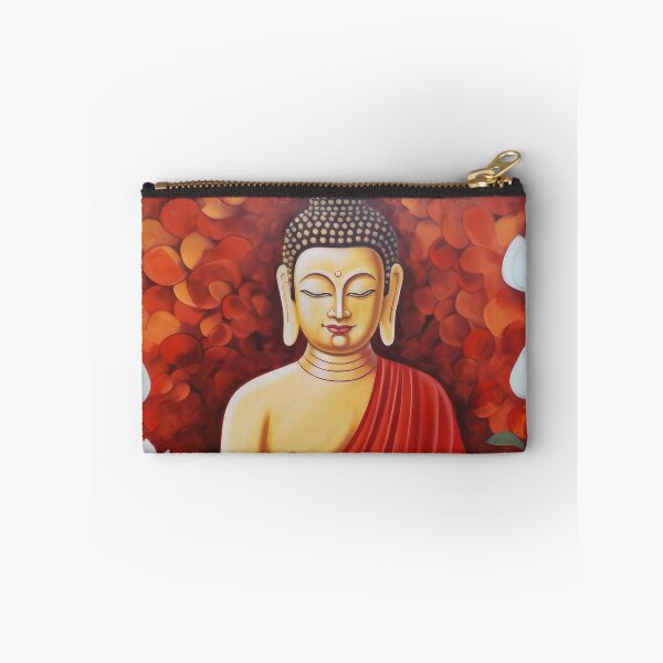 Item preview, Red Dynamic Buddha designed and sold by bharuarts.
