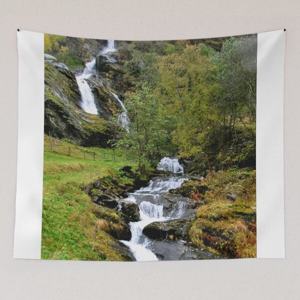 Item preview, Waterfall Flamsdalen Valley Flam Norway Scandinavia designed and sold by AndyEvansPhotos.