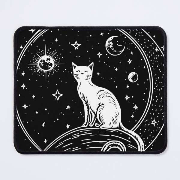 Item preview, Moonlit Meow designed and sold by cherlizadesign.