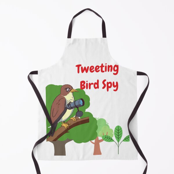 Item preview, Tweeting bird Spy Birdwatcher designed and sold by Nature-Symphony.