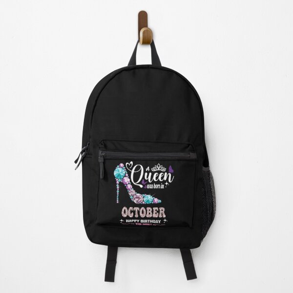 Item preview, A Queen Was Born In October Happy Birthday To Me Cute Women designed and sold by ZANNIX.