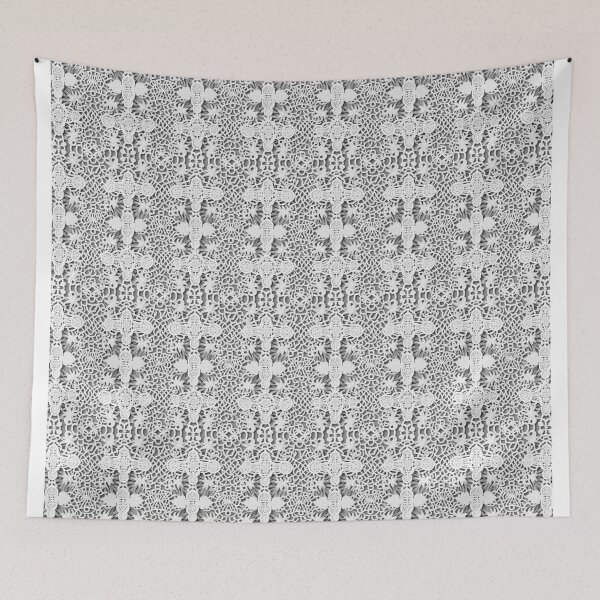 Item preview, Lace geometric designed and sold by Alessandro Remo Mazzoni Remotextiles.