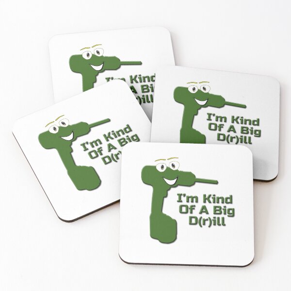 Item preview, I'm Kind Of A Big Drill - Anchorman Quote - Funny Deal T-Shirt Sticker designed and sold by deanworld.