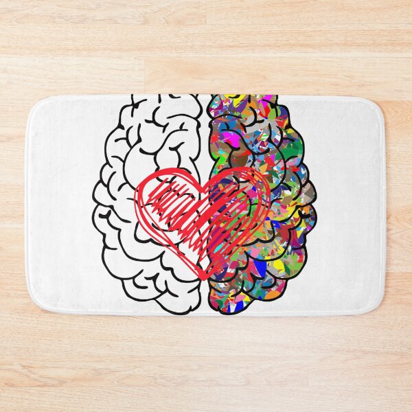 Item preview, feelings or logic, heart or brain designed and sold by InverseArt.