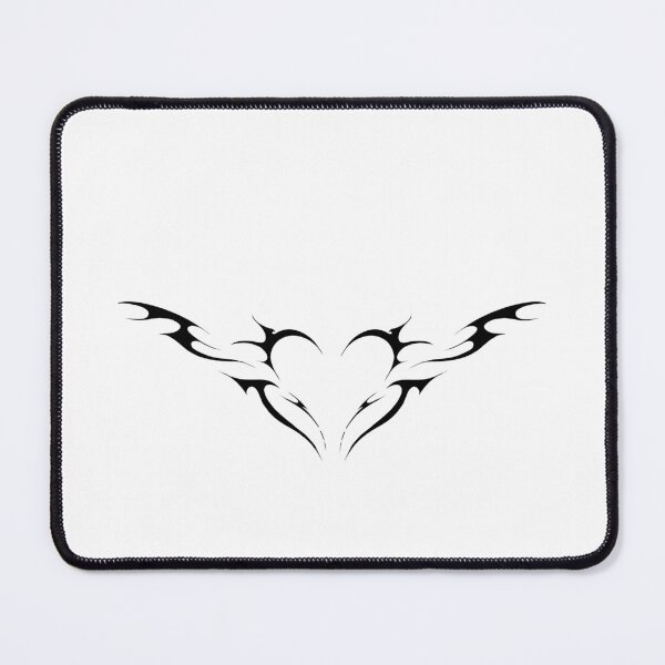 Item preview, Tribal heart tattoo designed and sold by Gabriela Glosna.