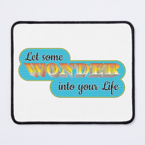 Item preview, Let some Wonder into your Life - Motivational Inspiring designed and sold by Harlake.