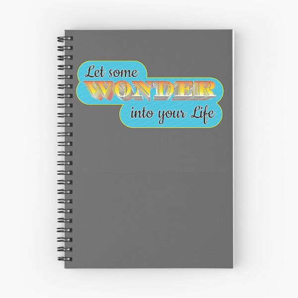 Item preview, Let some Wonder into your Life - Motivational Inspiring designed and sold by Harlake.