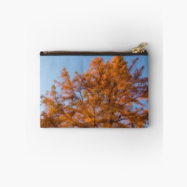 Item preview, Autumnal Tamarack Treetop in Rich Orange designed and sold by Georgia Mizuleva.