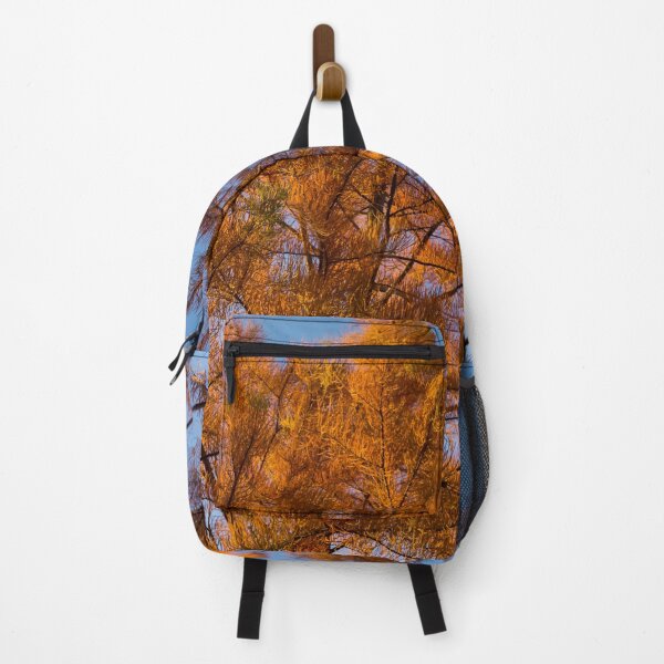 Item preview, Autumnal Tamarack Treetop in Rich Orange designed and sold by Georgia Mizuleva.