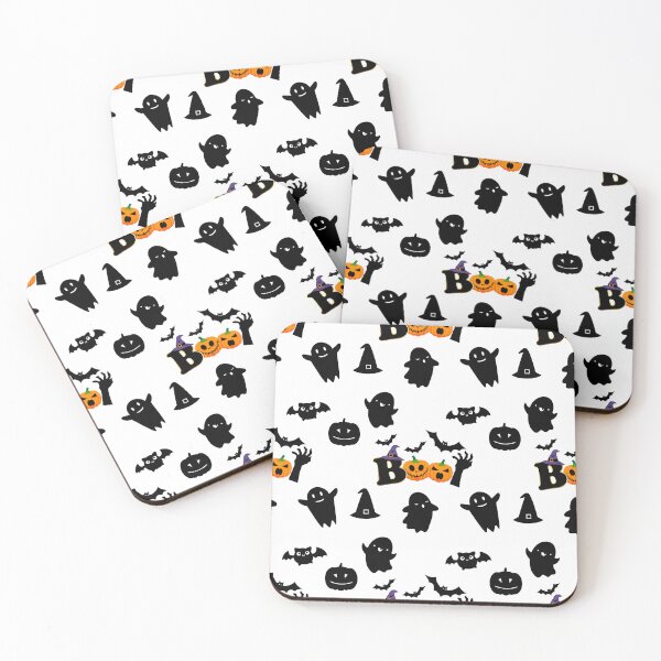 Item preview, Ghostly Whispers: 'Boo!' Halloween Patterns designed and sold by PatternXS.