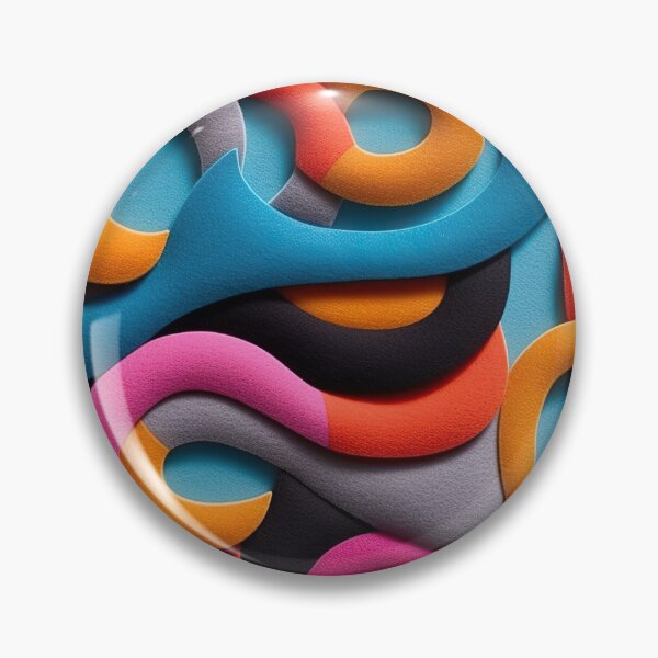Item preview, Retro design that is reminiscent of pop art motifs made of fabric, wool and felt designed and sold by Pflugart.