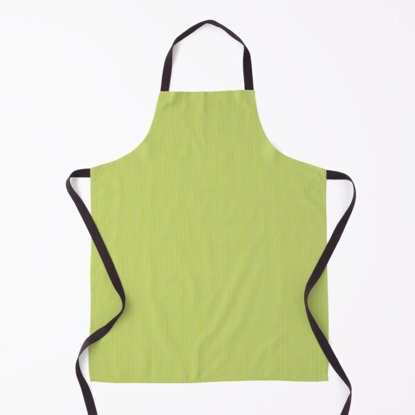Item preview, Pinstripe in chartreuse and duck egg designed and sold by LisaLeQuelenec.