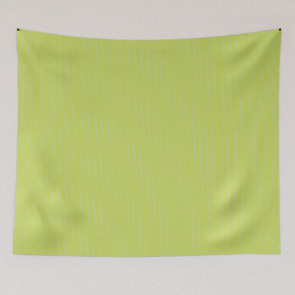 Item preview, Pinstripe in chartreuse and duck egg designed and sold by LisaLeQuelenec.