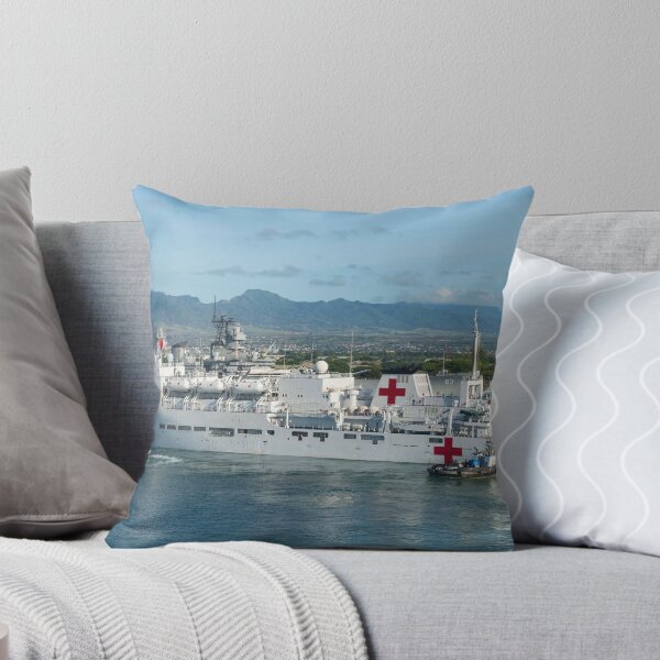 Item preview, STK109835M-People's Liberation Army (Navy) hospital ship Peace Ark in Pearl Harbor, Hawaii. designed and sold by StocktrekImages.