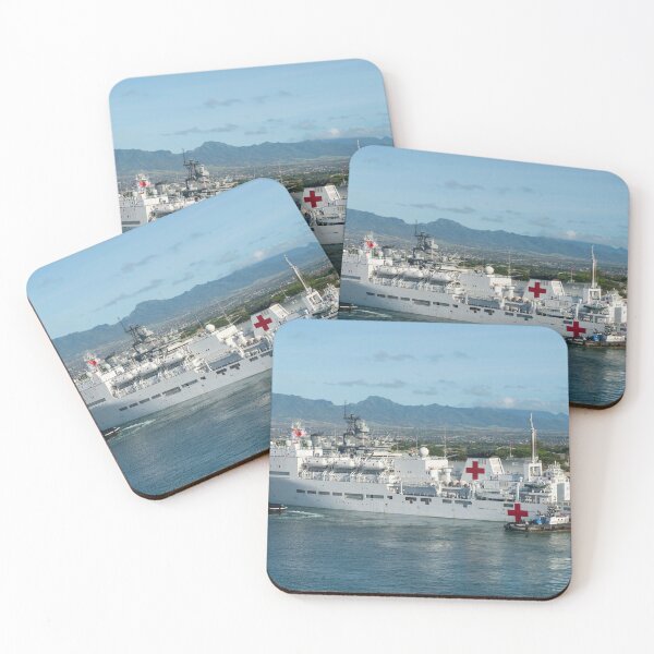 Item preview, STK109835M-People's Liberation Army (Navy) hospital ship Peace Ark in Pearl Harbor, Hawaii. designed and sold by StocktrekImages.